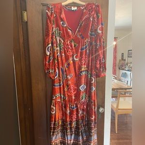 Farm Rio Velvet Dress